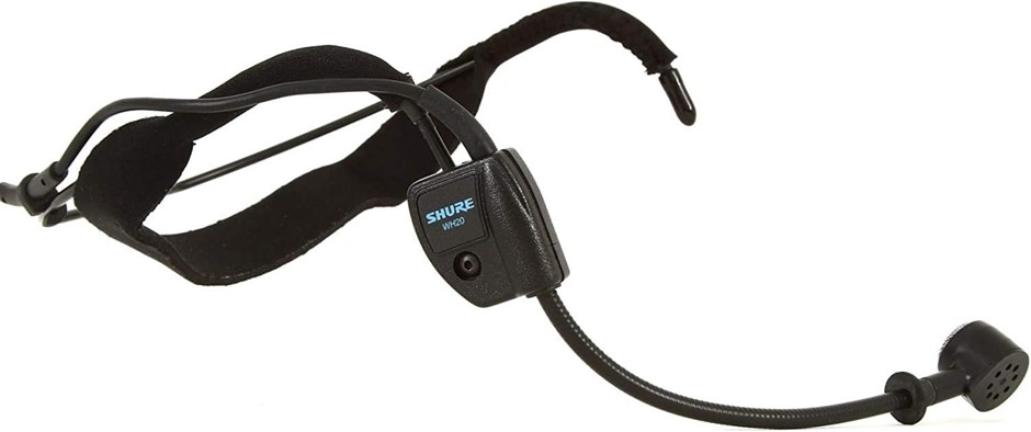 Shure WH20TQG Dynamic Headset Microphone, Black. RRP: $179.00
