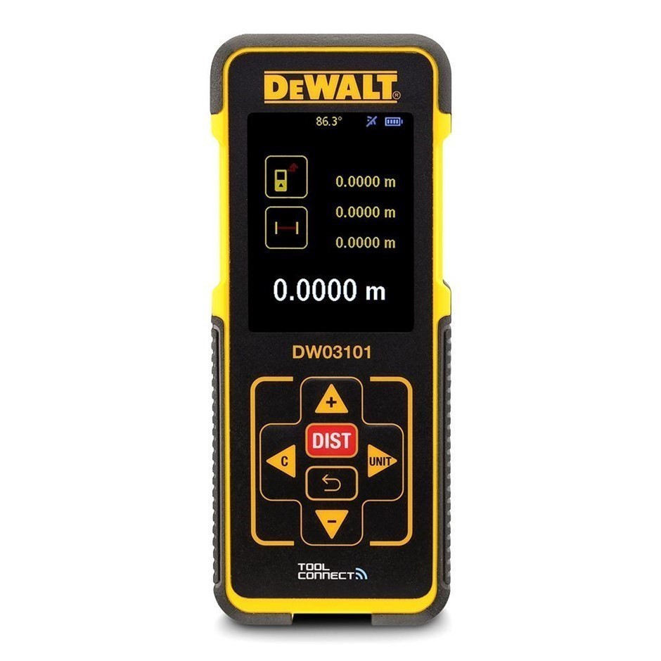 DeWALT 100M Tool Connect Laser Distance Measurer.