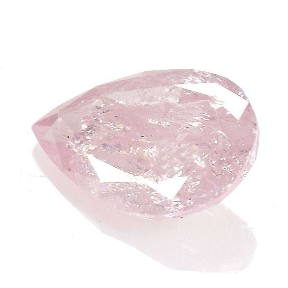 0.145ct Natural Pink Diamond with Valuation