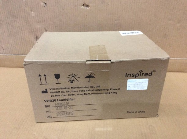 Inspired VHB20 Heated Humidifier - New Unboxing
