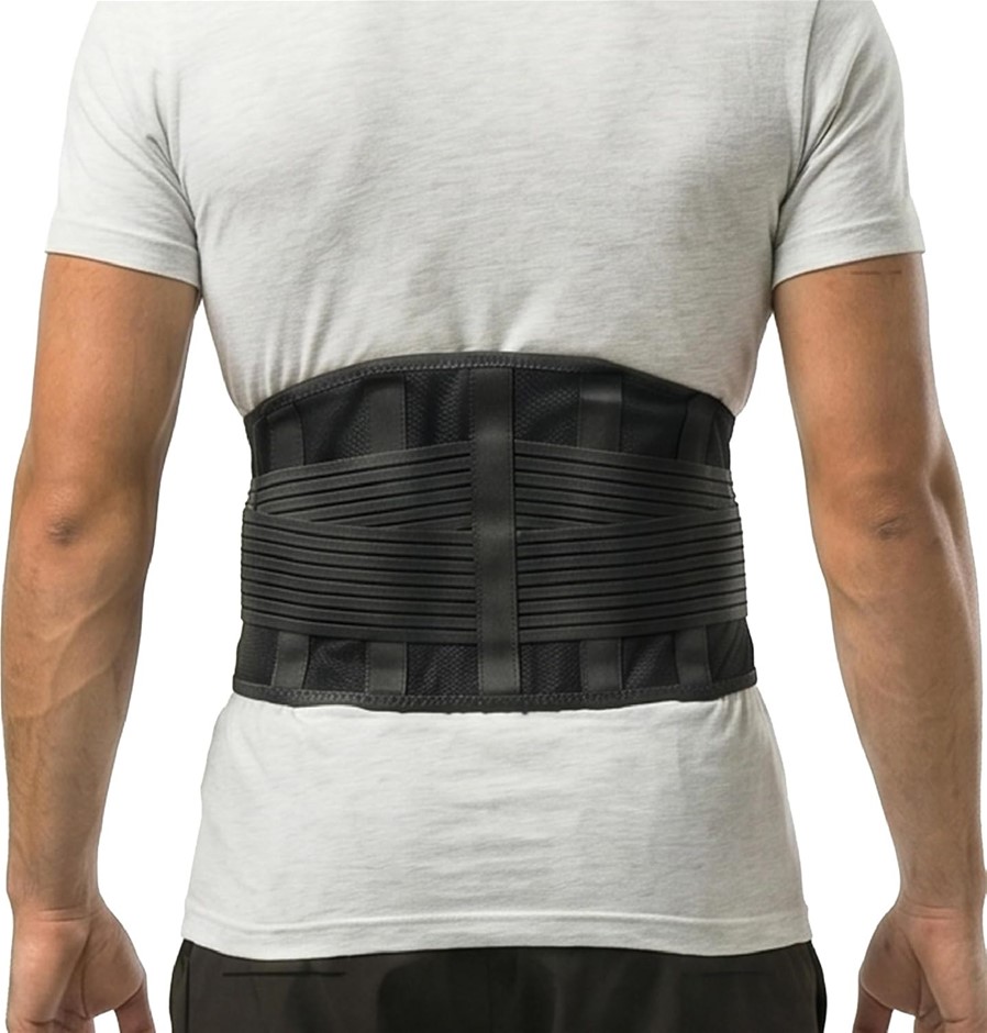 Breathable Mesh Lumbar Support Belt – Bulk Sale: 35 Units (M & L)