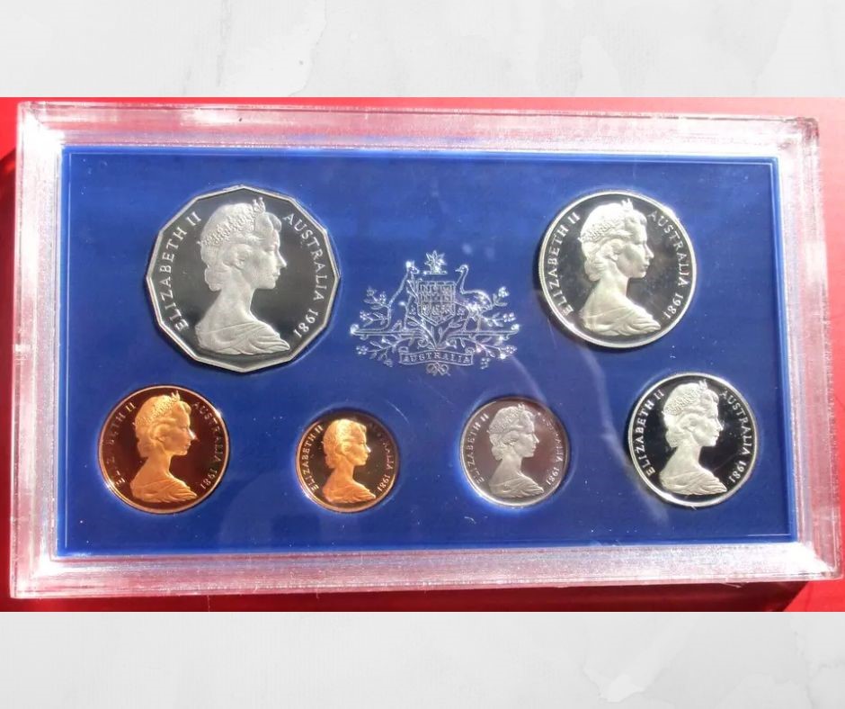 1981 Australia Six Coin Queen Elizabeth Proof Set