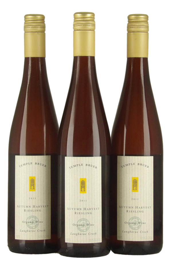 Temple Bruer Autumn Harvest Riesling 2011 (3x 750mL). Langhorne Creek.