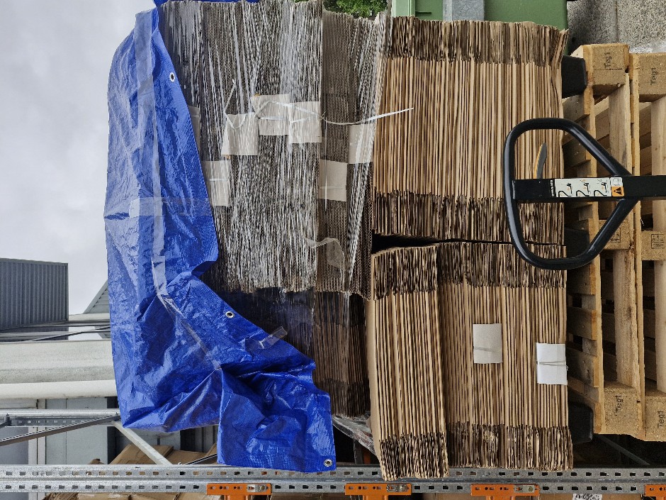 Cardboard boxes 56x24x19cm - 500 boxes
