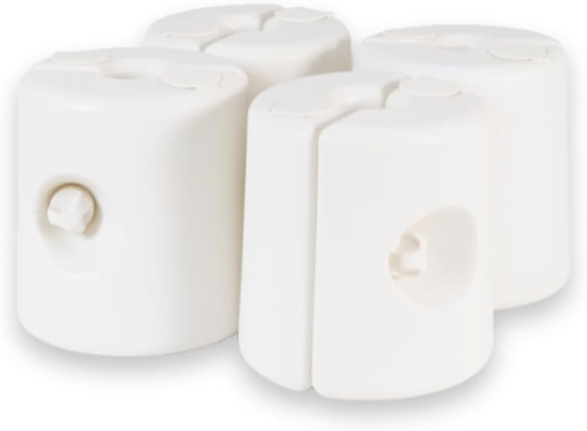 OZTRAIL Gazebo Base Pod Kit, White, Pack of 4.