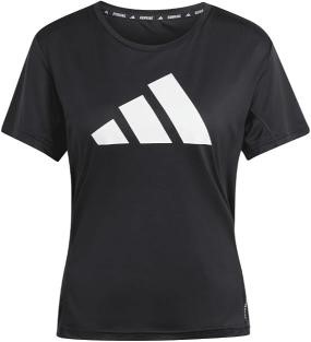 adidas Performance Run It Women's Running T-Shirt, Black, Large