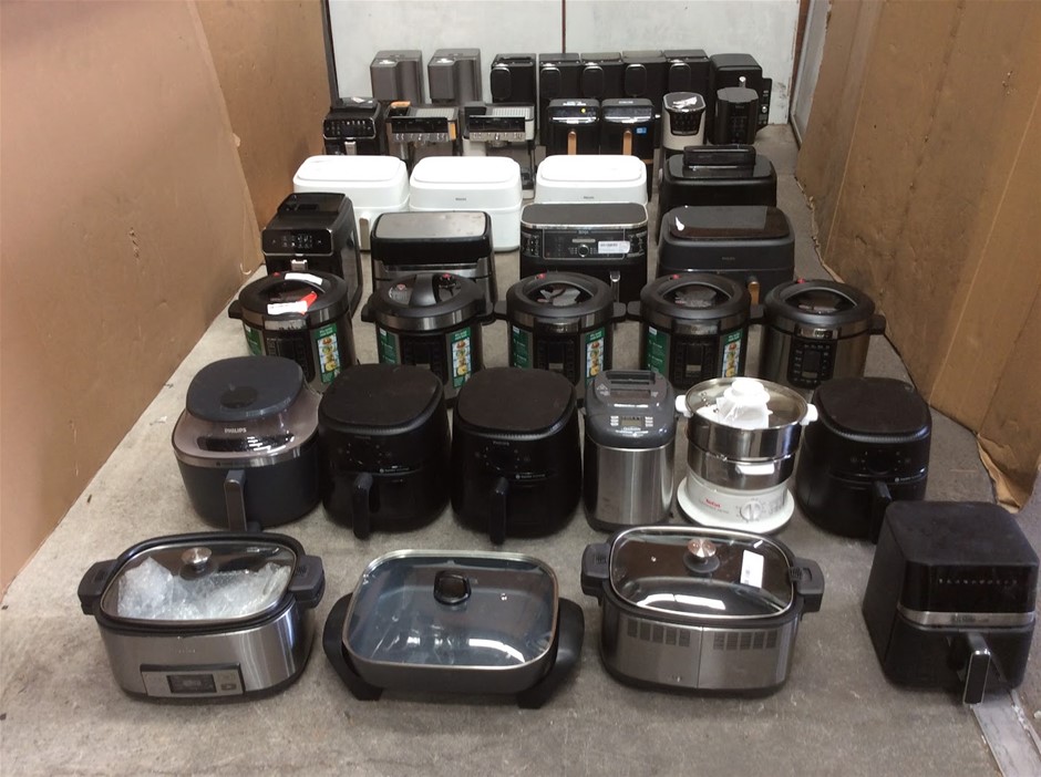 Assorted Air Fryers Pressure Cookers And Electric Cookers – Bulk Lot