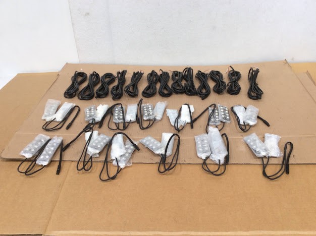 Mix Brand and Model Cables/Truck Tuff LED Bed Light (Lot of 26)