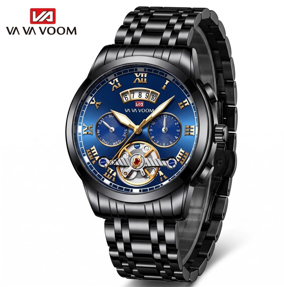 Jewelz Merchants Black Friday Special – Stainless Steel Waterproof Watch