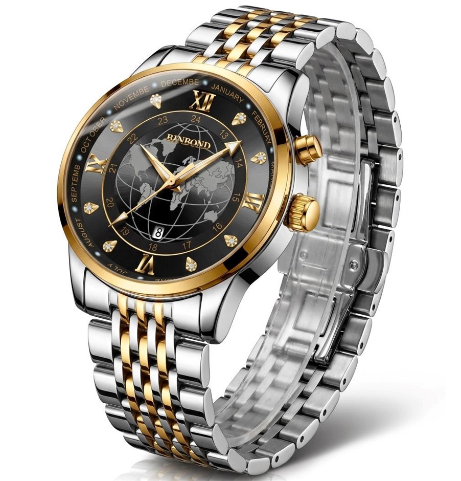 Jewelz Merchants Black Friday Special – Stainless Steel Waterproof Watch