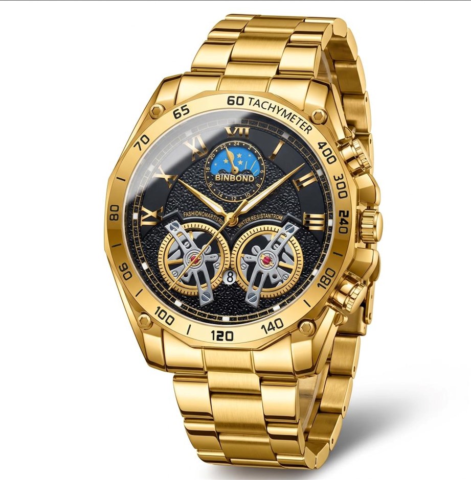 Jewelz Merchants Black Friday Special – Stainless Steel Waterproof Watch