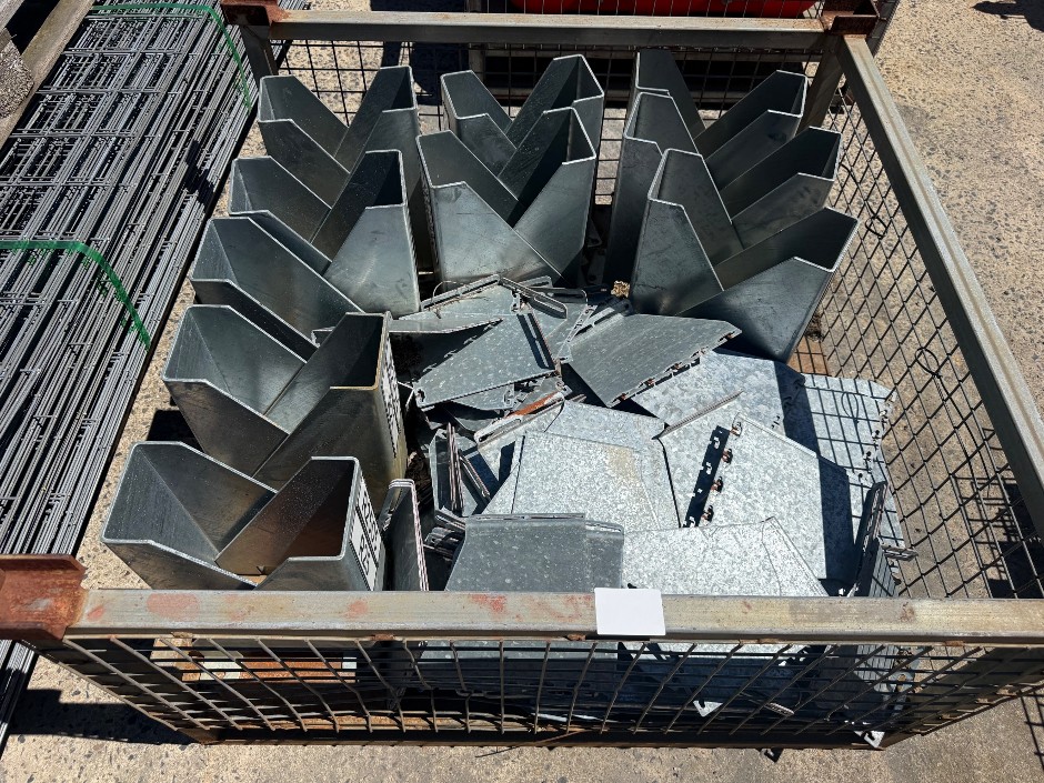 Galvanised Steel Sheet Metal Components Job Lot * STILLAGES NOT INCLUDED*