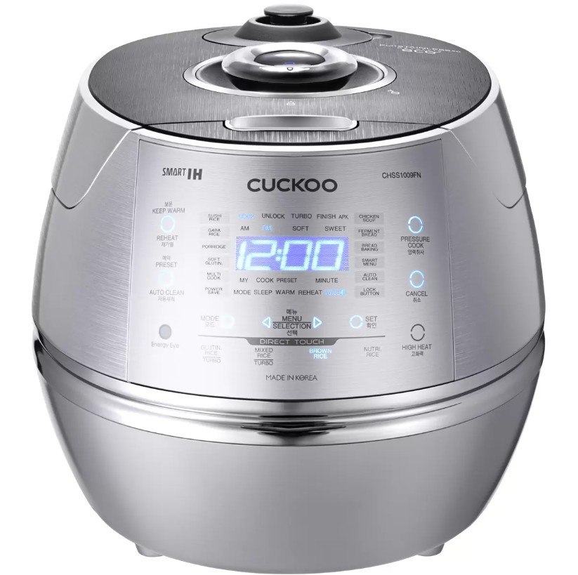 CUCKOO IH 10 Cup Pressure Cooker, CRP-CHSS1009F. NB: Used.