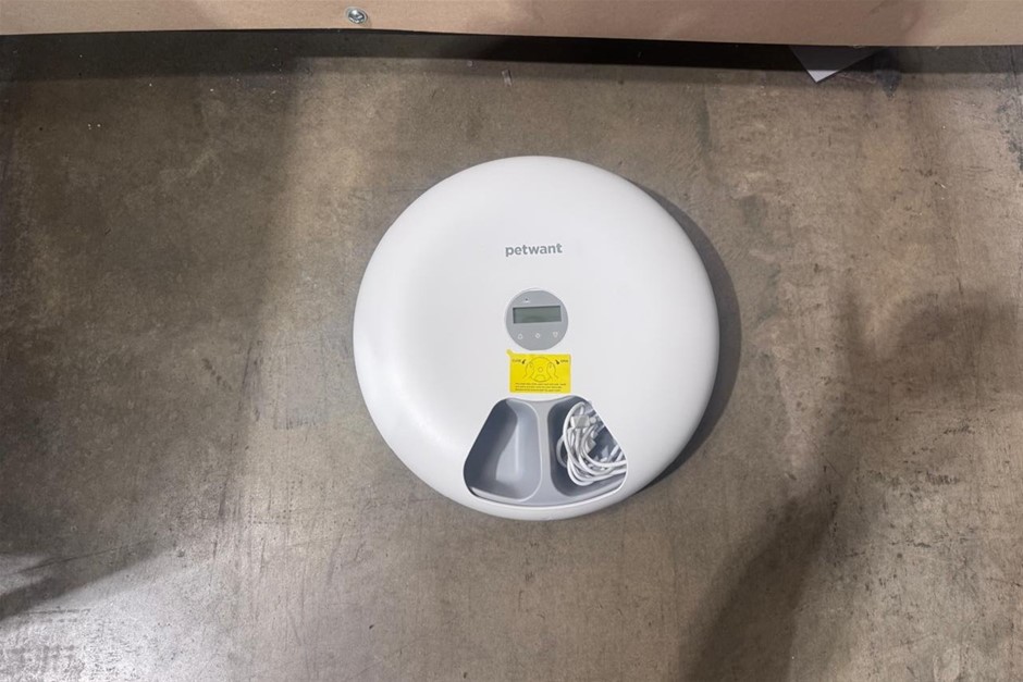 Petwant 6-Meal Automatic Pet Feeder - Faulty, Not Working