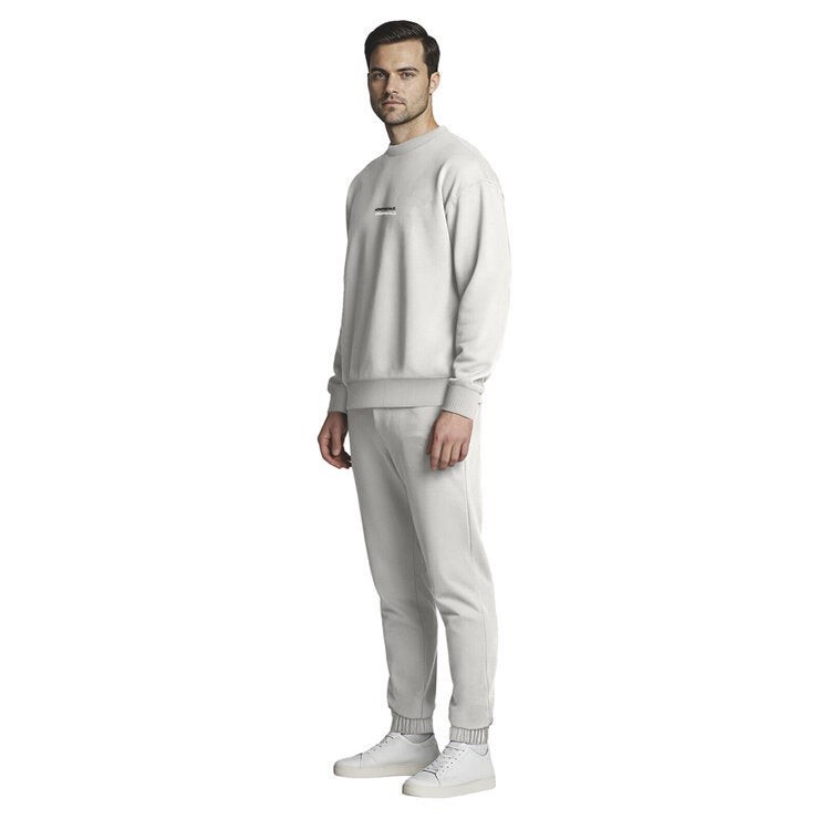 AEROPOSTALE Men's Fleece Sweater, Size S, Cotton, Bone.