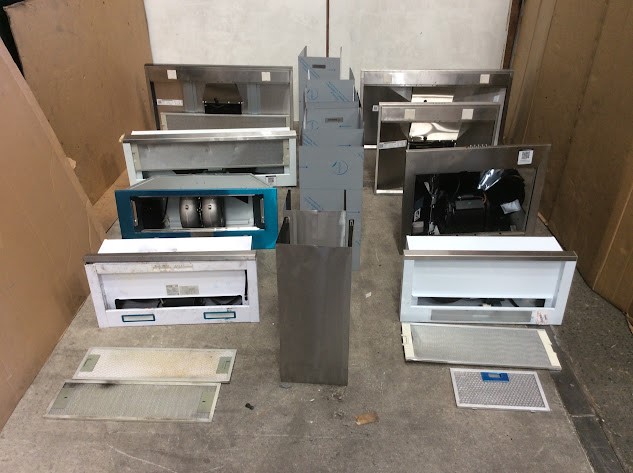Mixed Brand Rangehoods and Parts (Chef, Westinghouse, Omega)