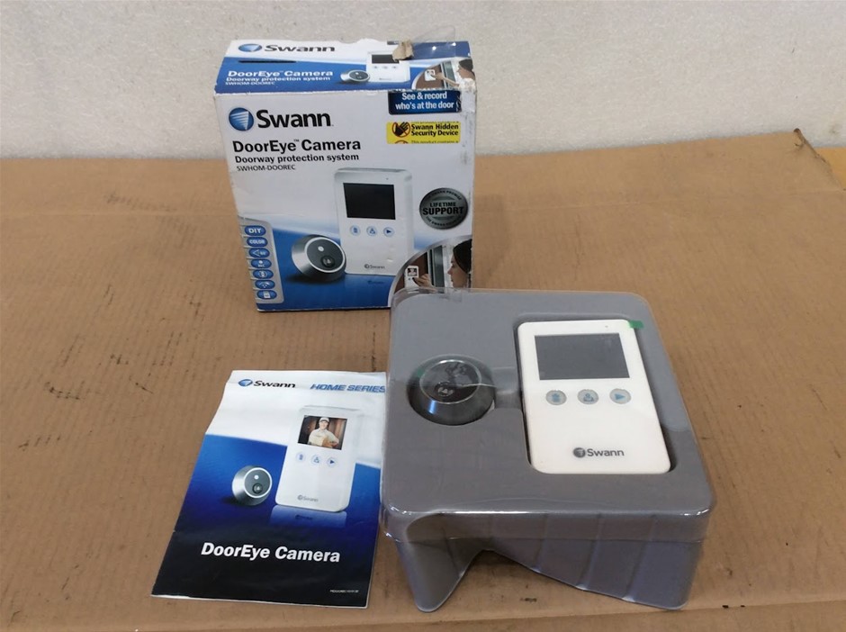 Swann SWHOM-DOOREC DoorEye Doorway Security Camera System - New Unboxing
