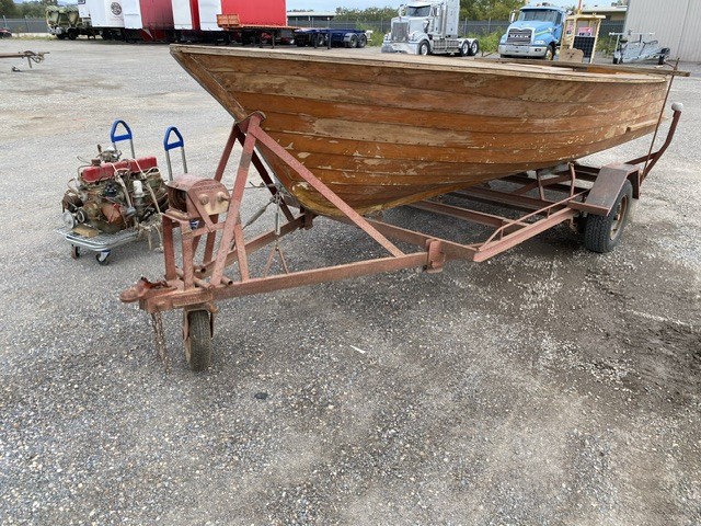 Custom Built Wooden Boat