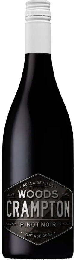 Woods Crampton Black Label SV Pinot Noir 2023 (6x 750mL), Adelaide Hills