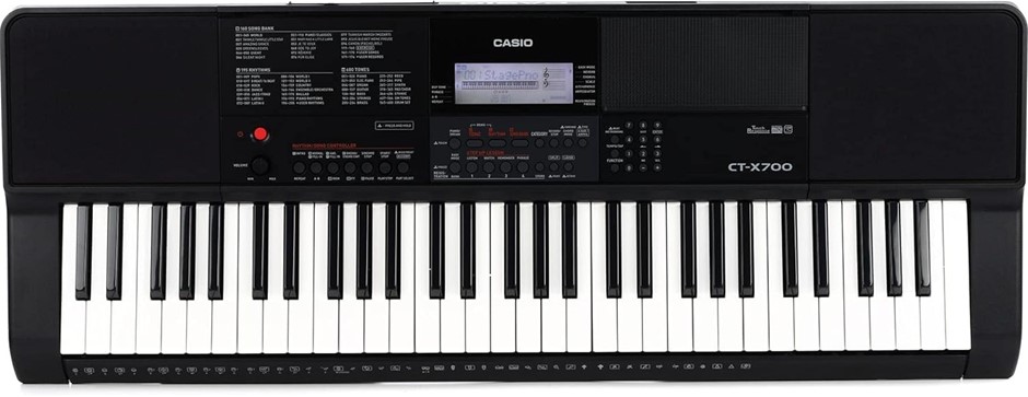 CASIO CT-X700 61-Key Portable Keyboard. NB: Minor Use.