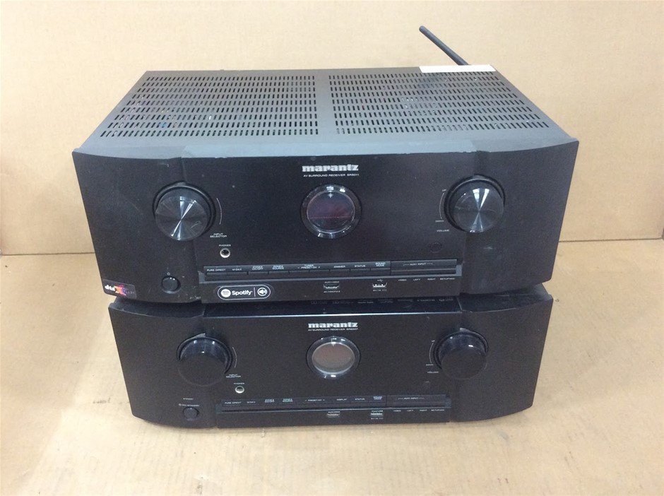 Marantz SR6007 / SR5011 7.2 Channel Home Theater AV Receivers (Lot of 2)