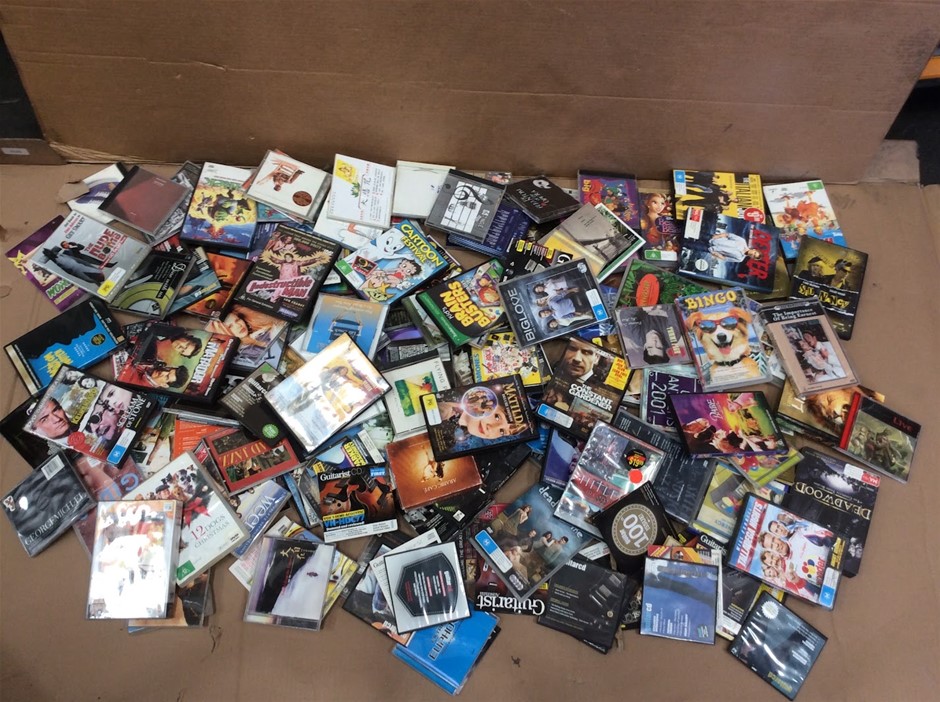 Mixed Titles DVD Blu-ray Movies TV Series And Music CDs