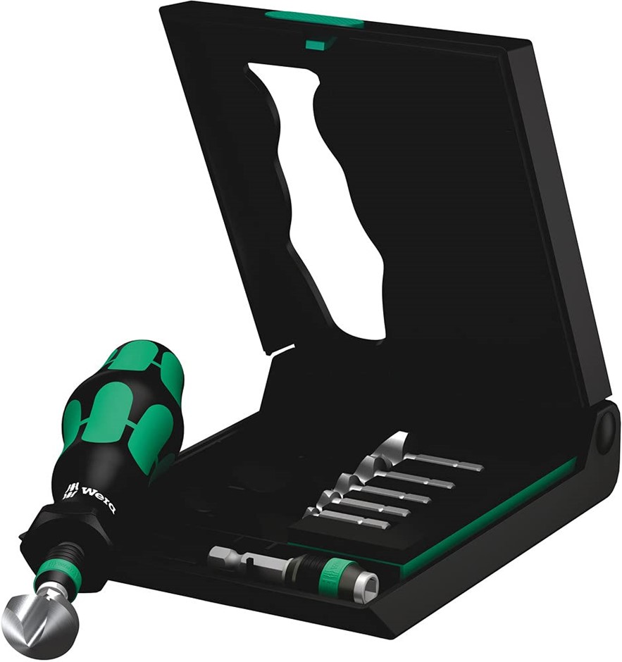 Wera 845/8 1-Flute Countersink Bits 8-Pieces Set