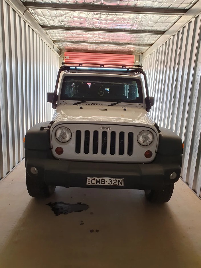 Overdue Storage: 2012 Jeep Wrangler Unlimited Petrol SUV