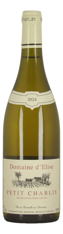 Domaine d'Elise Petit Chablis 2024 (4x 750mL) France