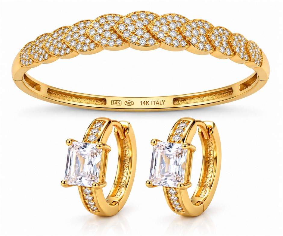 Jewelz Merchants Black Friday Special – Bangle& Earrings