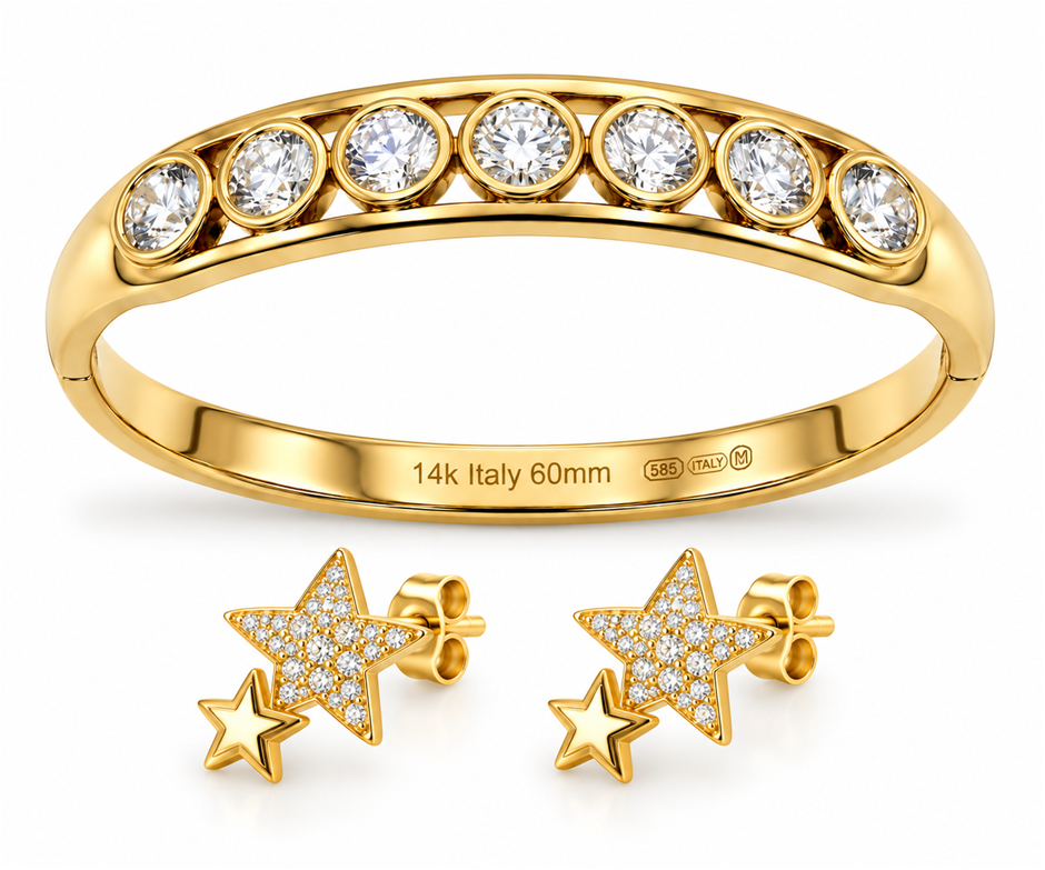 Jewelz Merchants Black Friday Special – Bangle& Earrings
