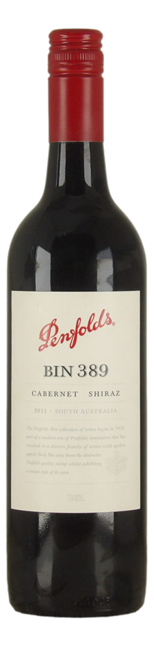 Penfolds Bin 389 Cabernet Shiraz 2011 (1x 750mL), SA.