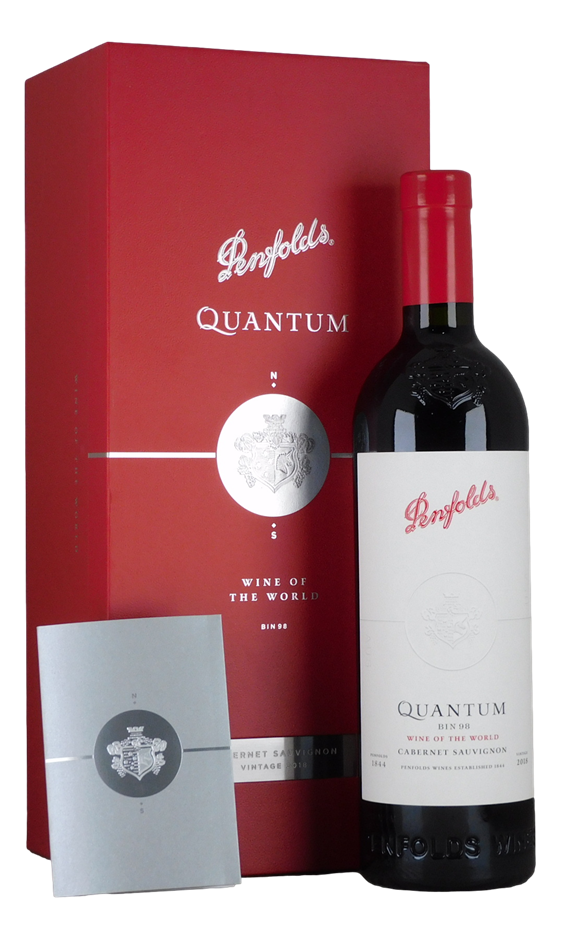 Penfolds Quantum Bin 98 Cabernet Sauvignon 2018 (1x 750mL), USA.