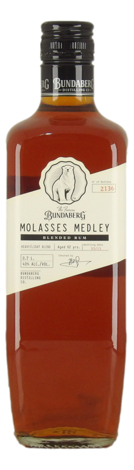 Bundaberg Limited Release Molasses Medley 2 Year Old Rum (1x 700mL) Qld