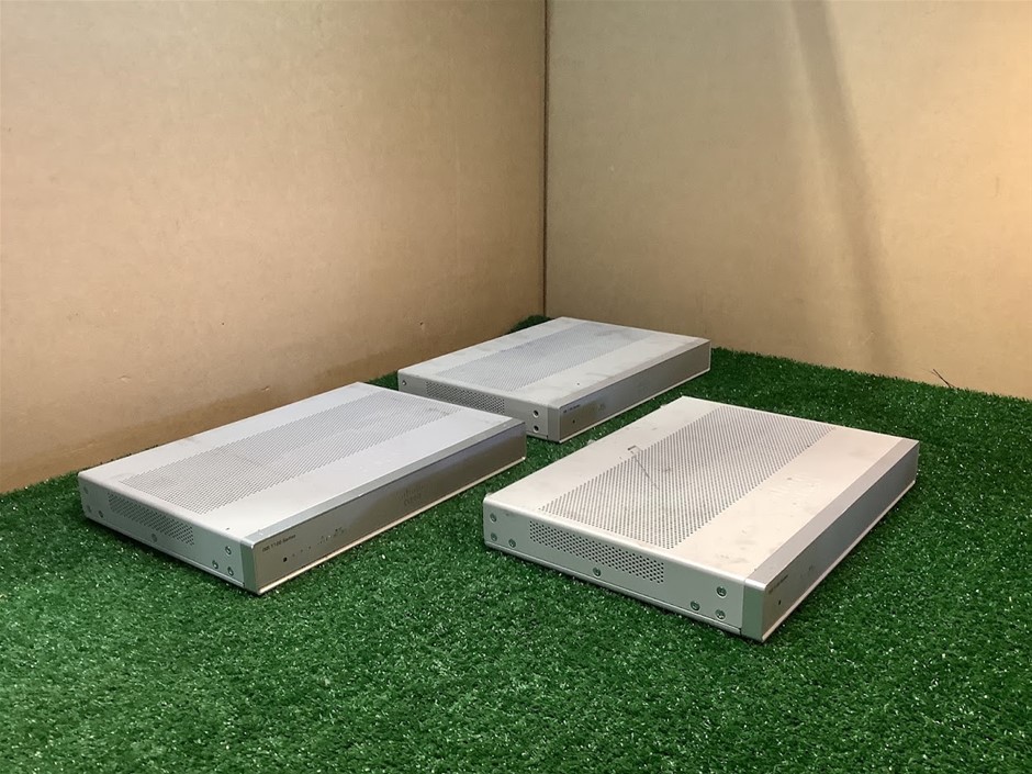 Cisco C1117 ISR 1100 Series 4G LTE Integrated Services Router (Lot of 3)