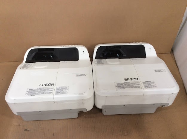 Epson EB-675W 3LCD Projector (Lot of 2)