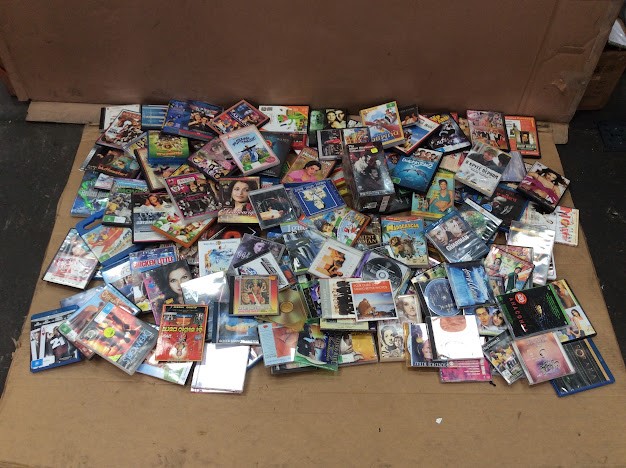 Mixed Assorted DVD / VCD / CD Movies