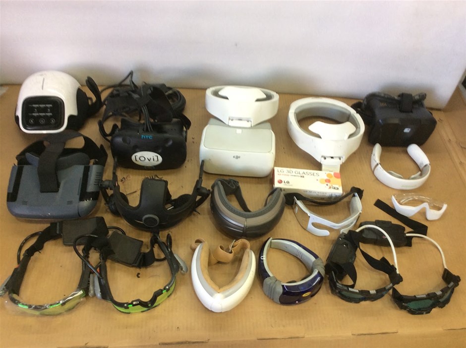 Mixed Brands VR Headsets, Video Goggles & 3D Glasses