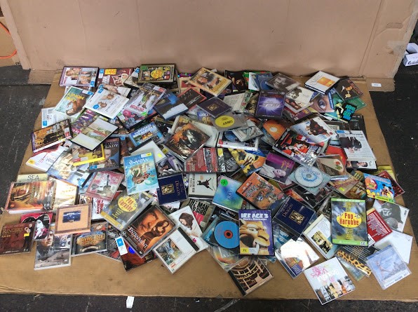 Mixed Assorted DVD / VCD / CD Movies