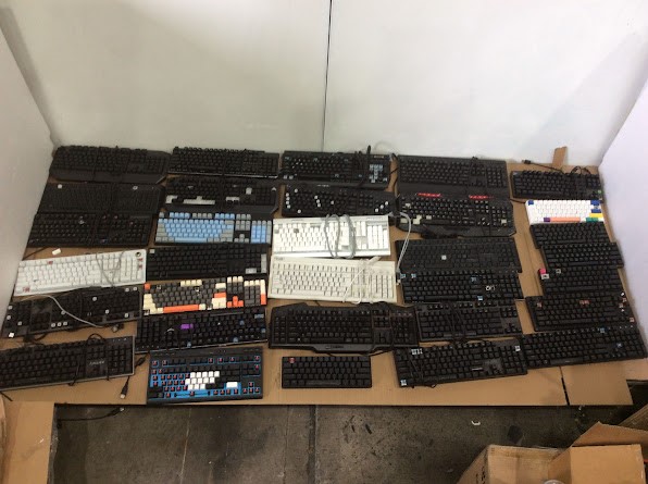 ALLIED Mixed Brand and Model Computer Keyboards (Lot of 32)