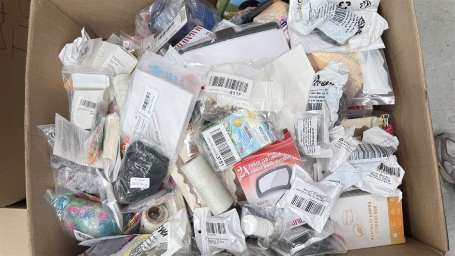 Assorted Box of Office Supplies/DIY Items. NB: Items may not be in original