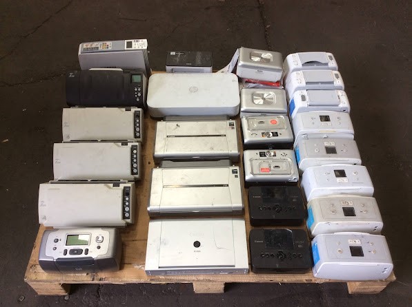 Canon/HP Mixed Brand and Model Portable Photo Printers