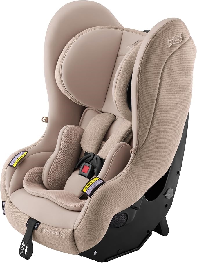 BRITAX Safe N Sound Graphene 360 Rotating Convertible Car Seat, 0-4 Years,