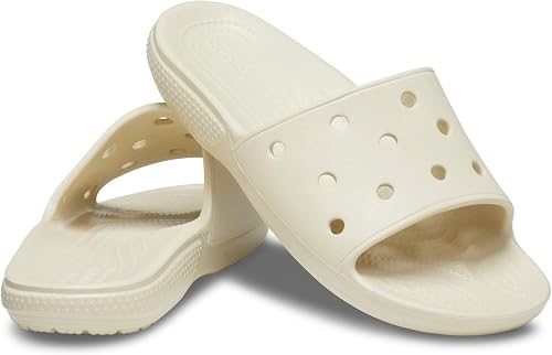 Crocs Unisex Adult Classic Sandal, Bone, US M11W13