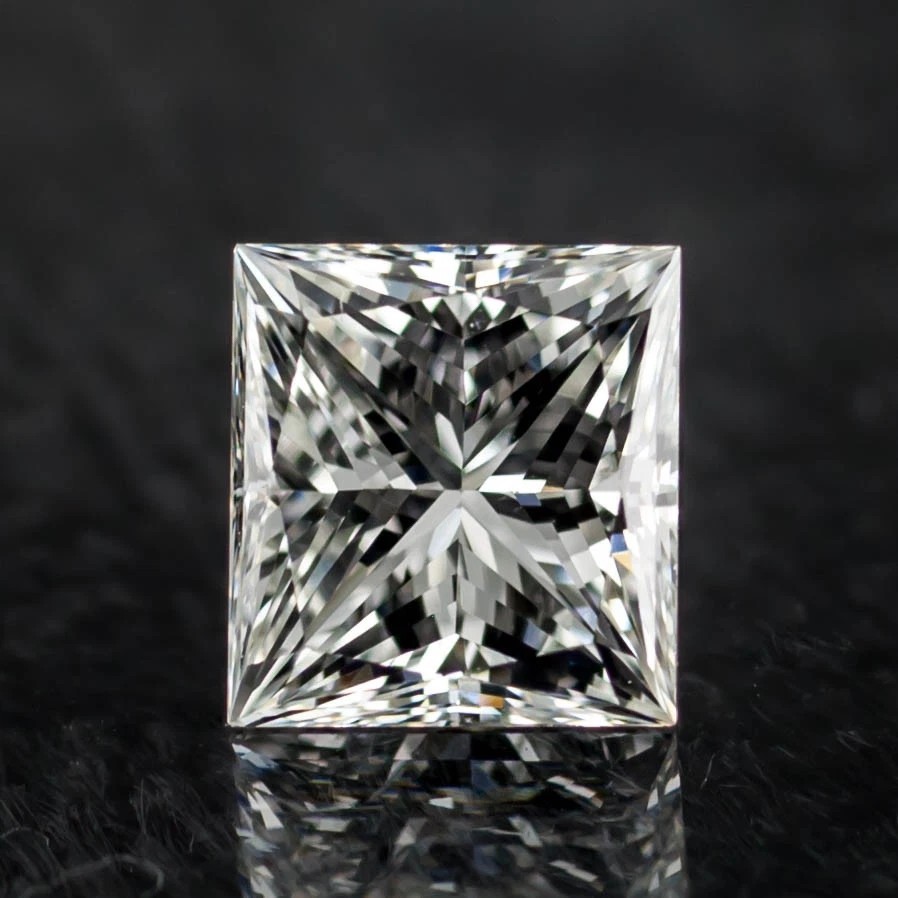 0.20 carat white princess diamond