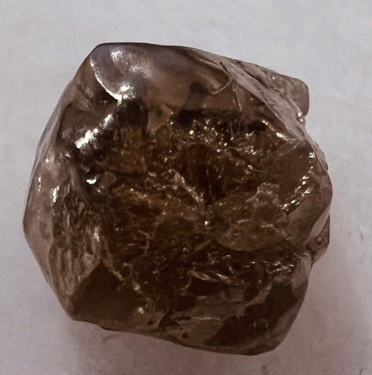 1.01 Carat Certified Dark Pinkish Brown Kimberley Diamond