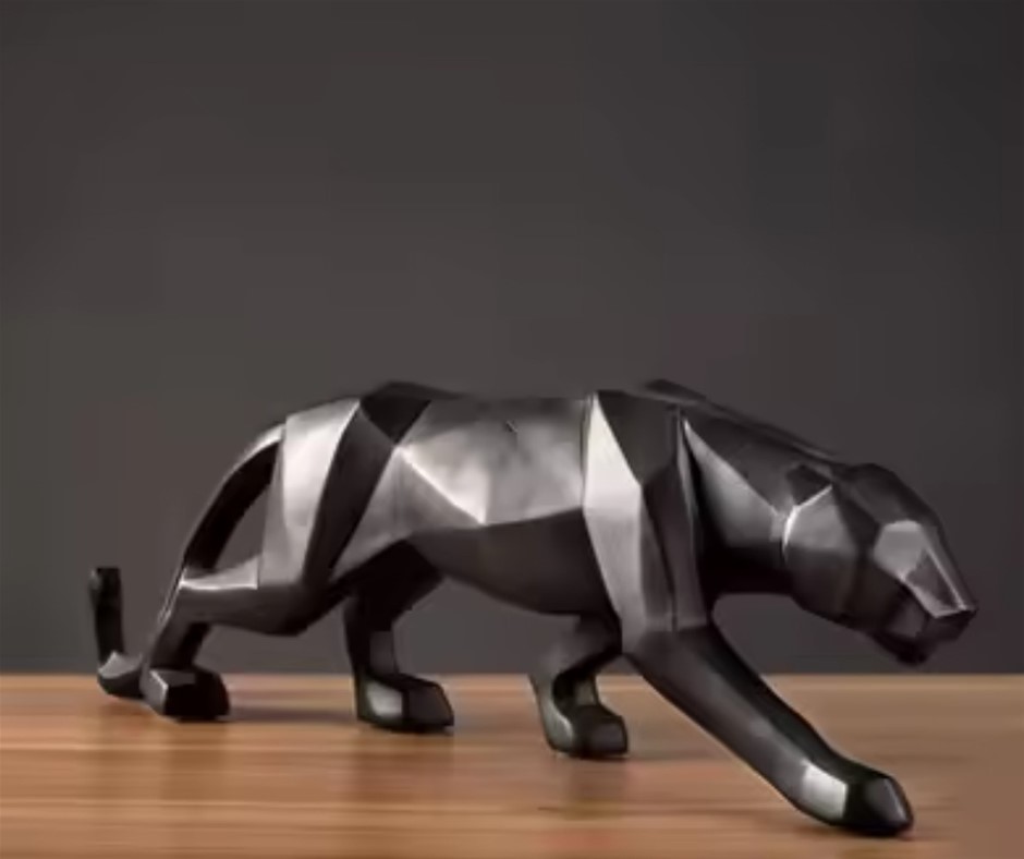 Figurine " BLACK PANTHER" after Fransisci Statue