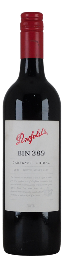 Penfolds Bin 389 Cabernet Shiraz 2008 (1x 750mL), SA.