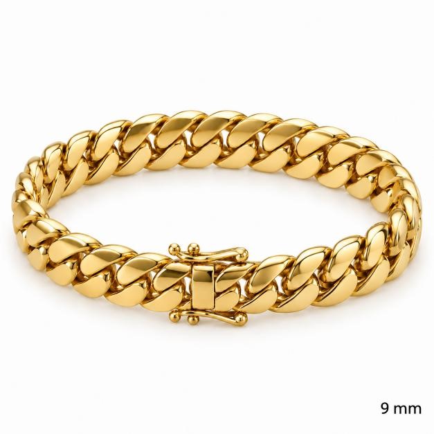 Jewelz Merchants Black Friday Special – Gold-Plated Cuban Bracelet