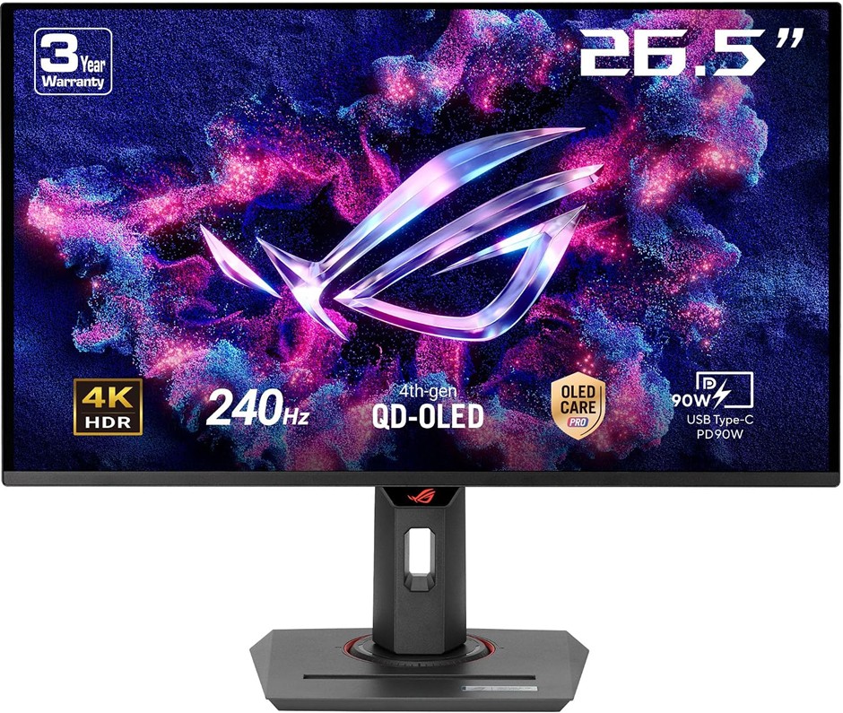 ASUS ROG Strix XG27UCDMG -27" 4K QD-OLED, 240Hz, 0.03ms (GTG), OLED Anti-Fl